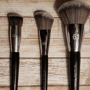 Set of 3 Sephora Makeup Brushes
